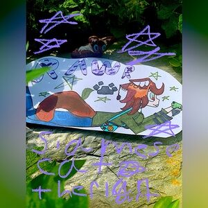 Siamese Cat Therian Kemonomimi Drawing